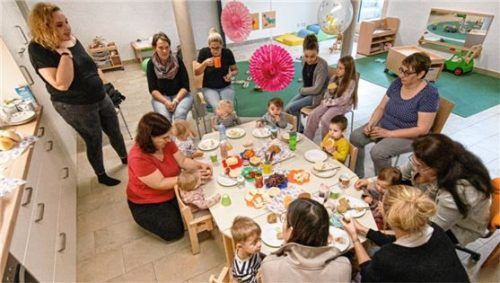 In der neuen Krippe werden Kinder unter drei Jahren betreut. Foto kirchgraber