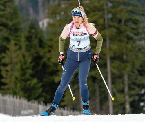 Julia Kink (WSV Aschau) sicherte sich zwei Titel.Foto Ernst Wukits