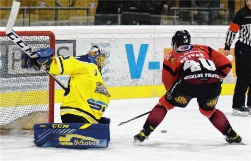 Kevin Yeingst entschärfte einen Penalty von Michal Petrak im ersten Durchgang