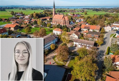 Luise Gradl findet die Entscheidungsprozesse der Gemeinde Übersee häufig zu intransparent. Foto Ganser/privat, Collage: Borner