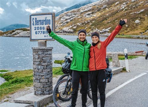 Ramona Vallejo und ihr Mann Alex aus Rosenheim sind seit Jahren in den verschiedensten Ländern der Welt unterwegs.
