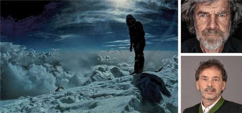 Reinhold Messner wird am 20. Mai um 20 Uhr einen Vortrag im Turner Hölzl halten. Martin Fischbacher hat den Bergsteiger nach Rohrdorf geholt. Foto Re