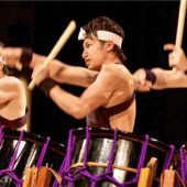 Japanische Trommelklänge im Ballhaus