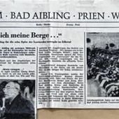 Zehn Särge stille Zeugen eines Dramas