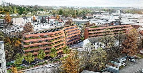 So soll das exklusive Wohnheim an der Innstraße 57 bis 59 ausschauen. Foto Merz Objektbau