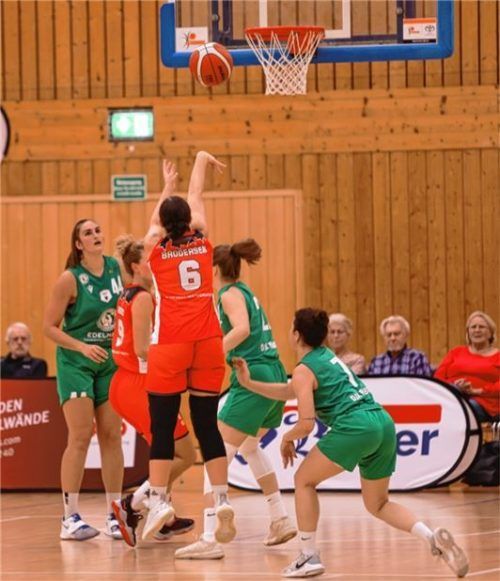 Treffsicher wollen sich die Wasserburger BasketballDamen am Sonntag im Heimspiel zeigen. Foto  Stefan Pfuhl