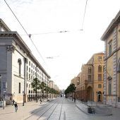 Parken unter der „Maximilianallee“