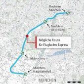 Der lange Weg zum Flughafen-Express