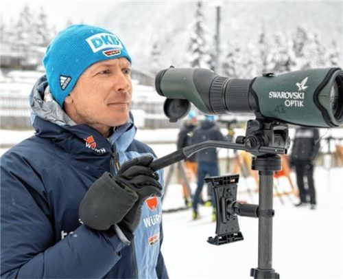 Andreas Birnbacher hat seinen Anteil an den vielen Medaillen für den Biathlon-Nachwuchs.Foto Ernst Wukits