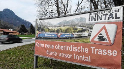 Angst um die Natur: Viele Bürger haben Bedenken, dass der Brenner-Nordzulauf die Landschaft zerstören wird. Foto dpa