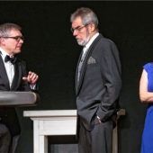 Parodistisches Festprogramm samt „Streichquartett“