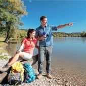 Wandern auf dem Donauradweg
