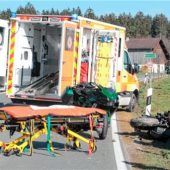 Motorradfahrer schwer verletzt