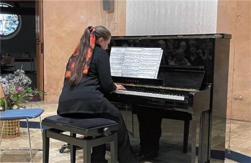 Die Pianistin Elena Badlo. Foto kirchner
