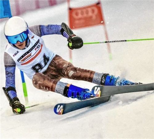 Noah Moherndl ist Deutschlands viertbester Nachwuchsskifahrer in der U16.Foto Moherndl