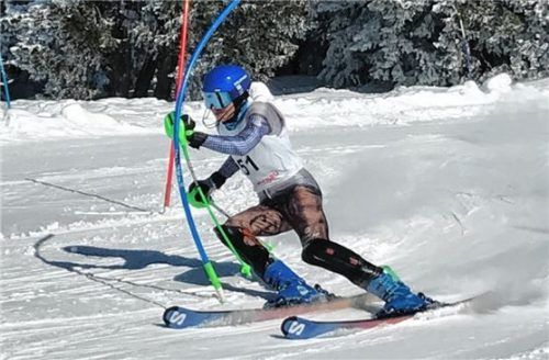 Noah Moherndl sicherte sich beim Schüler-Cup drei Top-Platzierungen. Foto re