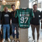 Eishockey-Stadt hält zusammen