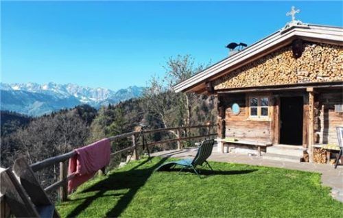 Seine Almhütte in Kössen ist sein zweites Zuhause.