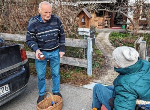 Und dann gab es auch noch eine süße Überraschung – selbst gemachte Marmelade. Fotos  Hoffmann