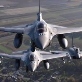 Kampfjets trainieren über Bayern