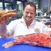 Fischhändler mit Bratwurst-Leidenschaft