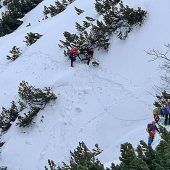 Bergwacht rettet Baby aus 1250 Metern Höhe