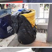 Mann verschüttet Diesel in S-Bahn: Bahnhof gesperrt