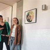 Mandalas schmücken das Mehrgenerationenhaus