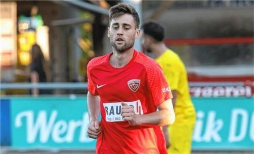 Daniel Brandwirth brachte Buchbach in Front.Foto Buchholz