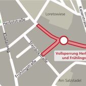 Frühling- und Herbststraße ab Mittwoch gesperrt