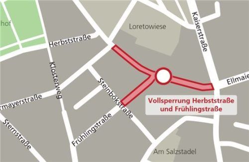 Das Großprojekt „Frühlingstraße“ führt ab kommender Woche zu Straßensperrungen.Klinger