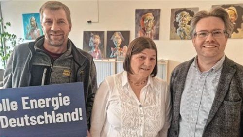 Das neue Vorstands-Team besteht aus (von rechts) Maximilian Leucht, Monika Fischbacher und Andreas Kohlberger. Foto re