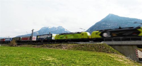 Dem Güter-Transit unter anderem im Inntal soll der Brenner-Basistunnel dienen. Foto dpa
