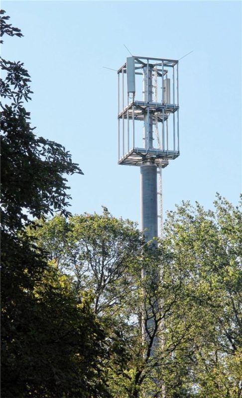Den Mobilfunkmast in Kirnstein musste Oberaudorf trotz Naturschutzgebiets hinnehmen. Foto Schmidt