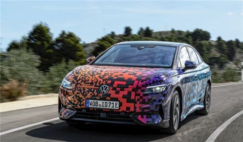 Der ID 7 rollt im Herbst auf den europäischen Markt. Foto AUM/VW