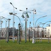 Ein bunter Leuchtenstrauß