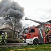 Millionenschaden bei Brand in Schreinerei