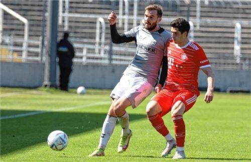 Felix Bachschmid erzielte den zwischenzeitlichen Ausgleich für Burghausen.Foto Butzhammer