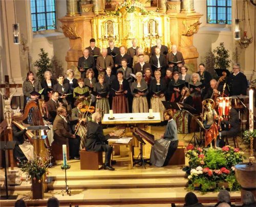 Hans Bergers Alpenländisches Oster-Oratorium in der Pfarrkirche Oberaudorf. Foto füchtner