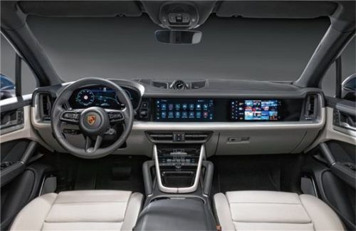 Innenansichten des neuen Porsche Cayenne. Foto Autoren-Union Mobilität/Porsche