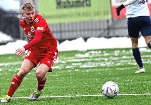 Lucas Gratt erzielte den 1860-Ausgleichstreffer in der Nachspielzeit.Foto Hans-Jürgen Ziegler