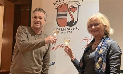 Neuer Vorstand: Vorsitzender des Kneipp-Vereins, Andreas Siemens, und die Zweite Vorsitzende Katharina Schuhbeck. Foto re