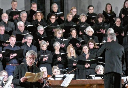 Nobel und würdevoll sang Thomas Hamberger seine „Qui-tollis“-Arie.Foto janka