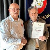 Otto Irgmaier 70 Jahre bei „Germania“