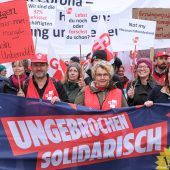 4500 Demonstranten beim Tag der Arbeit