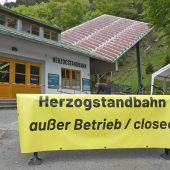 Unfall: Herzogstandbahn steht still