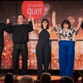 Die „Quer“-Köpfe feiern sich selbst