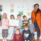 Sparda-Bank spendet an Jugendkunstschule