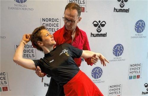 Angela Lex und Christian Wagner starteten beim World-Cup-Auftakt mit einem siebten Platz in die Saison.Foto re