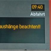 Handschriftliches oder gar keine Anzeige